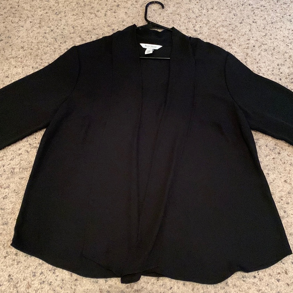 White House Black Market Blouse with Tie Front